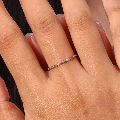 Zarra Paved Guld Ring