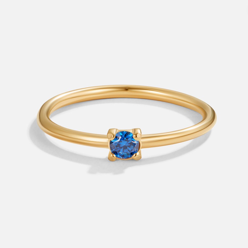 Fødselssten 18K Guld Ringe