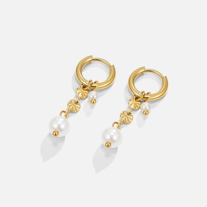 Rini Pearl Tassel Øreringe